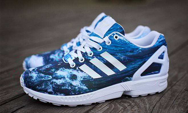 adidas zx flux ocean waves pas cher